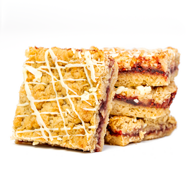 Raspberry Crumb Bar